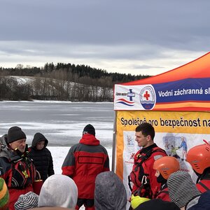 Desatero bezpečného pobytu na ledě pro žáky ZŠ Frymburk