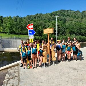 Víkendové soustředění mládeže – vodácký výcvik, sjezd Vltavy